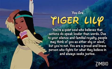 Which Lesser-Known Disney Girl Are You? | Tiger lily peter pan, Tiger lily, Princess tiger lily