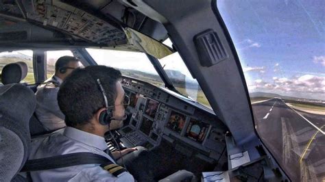 Airbus A320 Cockpit Takeoff from London Heathrow (POWERFUL) | Cockpit View & Cloud Surfing & ATC ...