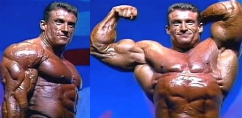 Dorian Yates Amazing Physique In The 1993 Mr. Olympia