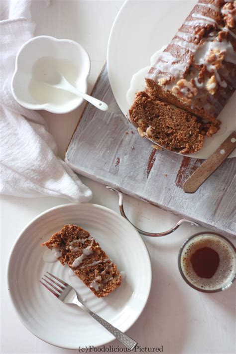 Coffee and walnut loaf cake – Foodolicious Pictured