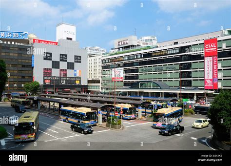 Yokohama Station Building Nishiguchi Exit and Bus Terminal, Kanagawa, Japan JP Stock Photo - Alamy