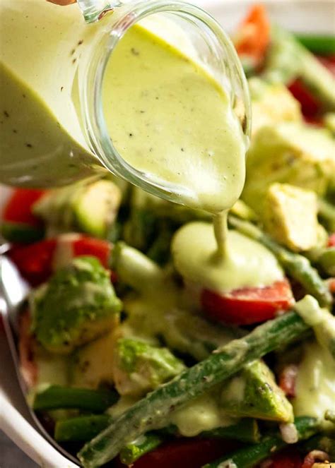 Creamy Avocado Salad Dressing | RecipeTin Eats