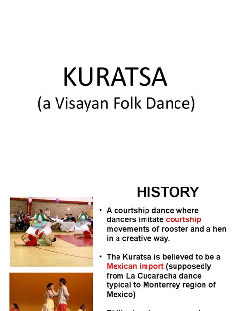 Kuratsa: (A Visayan Folk Dance) | PDF