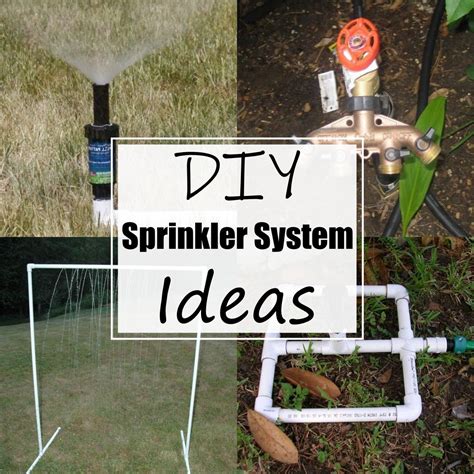 25 DIY Sprinkler System Ideas For Your Garden - All Sands