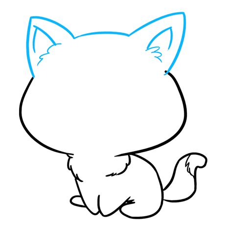 How to Draw a Chibi Cat - Really Easy Drawing Tutorial