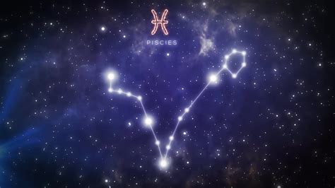 Constellation Of Pisces - Stock Motion Graphics | Motion Array