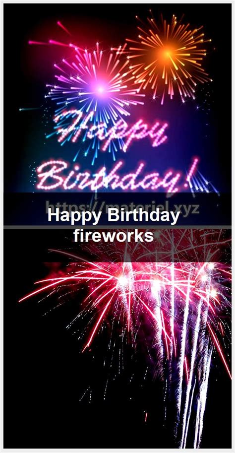 Happy Birthday fireworks, 2020