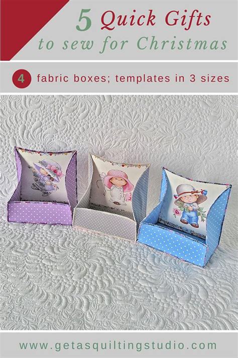 New Fabric Box Tutorial - Geta's Quilting Studio