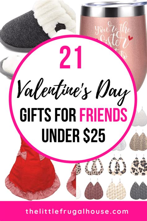 21 Valentine's Day Gifts for Friends Under $25 - The Little Frugal House