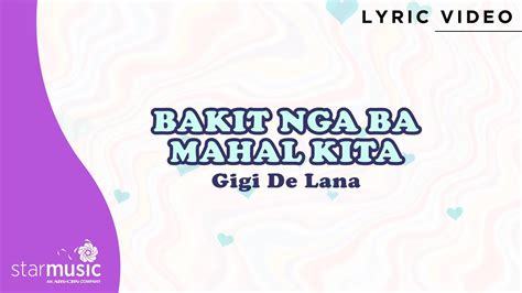 Bakit Nga Ba Mahal Kita by Gigi De Lana - Samples, Covers and Remixes | WhoSampled