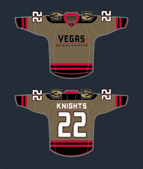 Vegas Golden Knights Jersey Concepts - SinBin.vegas