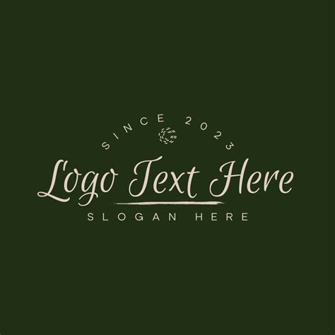 Elegant Handwritten Business Logo | BrandCrowd Logo Maker