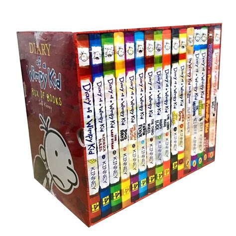 Jual Diary of a Wimpy Kid Box of Books (1-16 Books) Indonesia|Shopee Indonesia