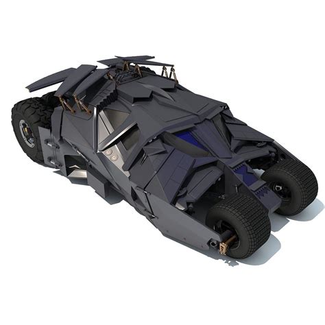 Batmobile Tumbler 3D Model – 3D Horse Batman Car, Batman Batmobile, The Dark Knight Trilogy ...