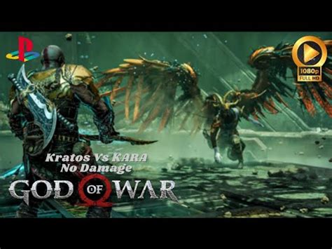 Kratos Vs Kara - Tanpa terkena serangan - GOD OF WAR - Ps5 Gameplay - YouTube