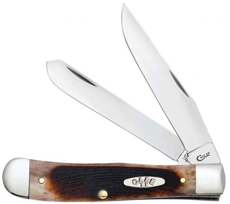 Case Trapper Knife 22750 Brown Bone CV 6254CV