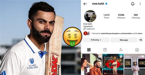 Revealed: How much Indian cricketer Virat Kohli charges per post on ...