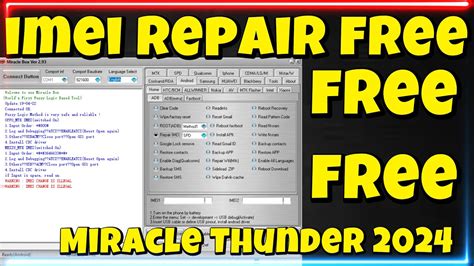 Miracle Thunder v2.93 2024 | Miracle Thunder free tool | Miracle Box ...