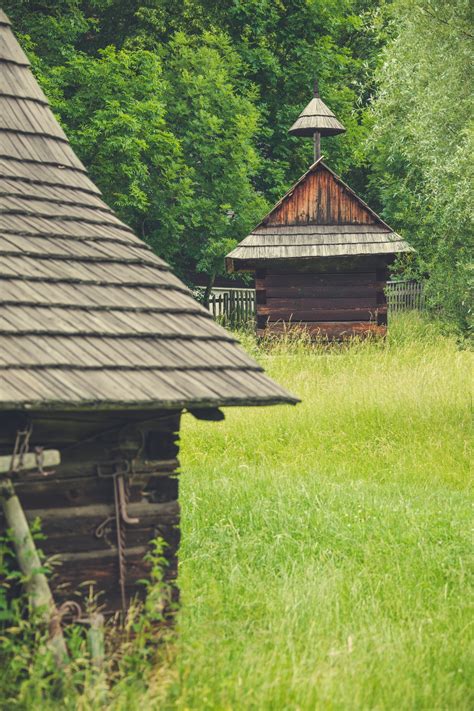 Vintage Wooden Chapel Free Stock Photo - Public Domain Pictures