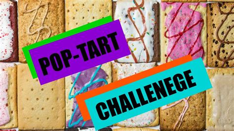 POP-TART CHALLENGE - YouTube