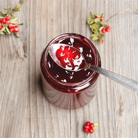 Lingonberry Jam Recipe {without Pectin} | Masala Herb