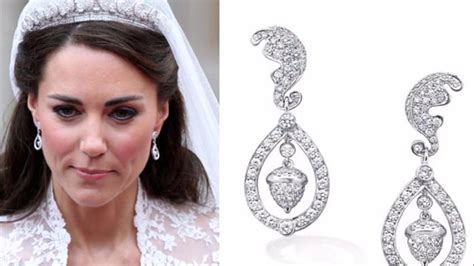 Kate Middleton’s wedding earrings cost £15,000 | Rhinestone wedding ...