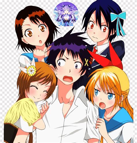 Nisekoi Anime Manga Harem Fan art، أنمي, كاريكاتير, مانغا png