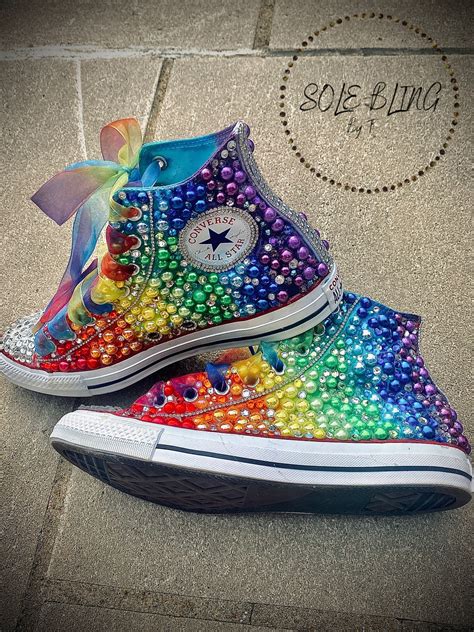 Custom Pride Converse - Etsy