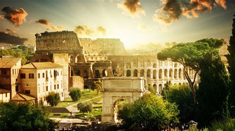 Man Made Colosseum HD Wallpaper