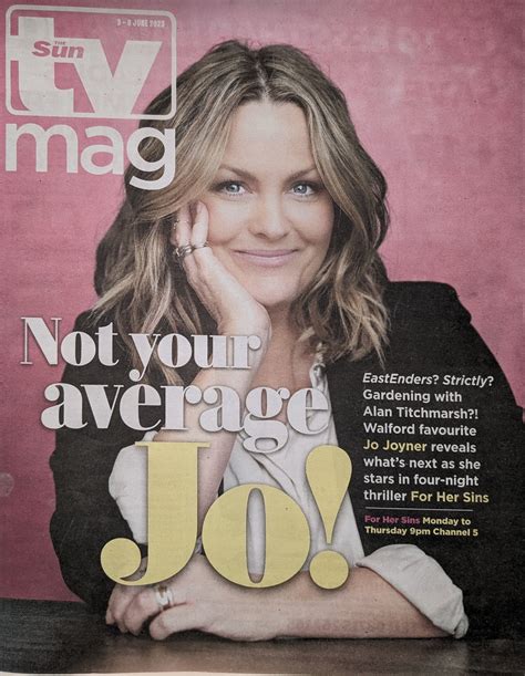 LOVE TV Mag 03/06/2023 JO JOYNER Rachel Shenton For Her Sins ...