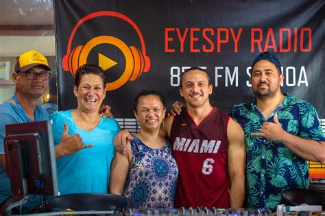 Manu Samoa Halfback Visits Family In Samoa — Eyespy radio 87.5 fm