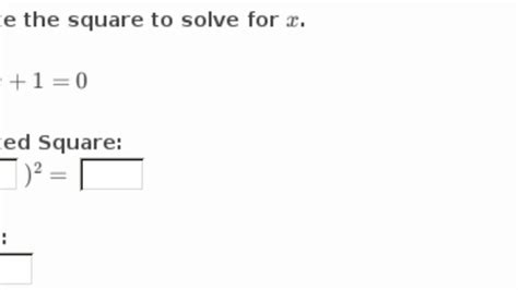 Solving Equations By Completing The Square Khan Academy - Tessshebaylo