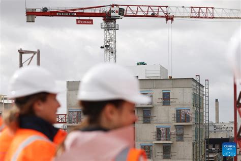 Athletes' village of Paris 2024 Olympic and Paralympic Games under ...