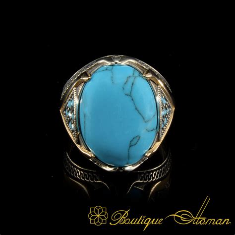 Royal Collection Feroza Ring No:7 | Boutique Ottoman Exclusive