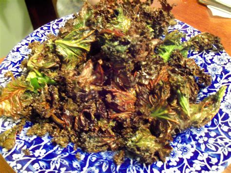 Kale Chips - Putting It All On The Table