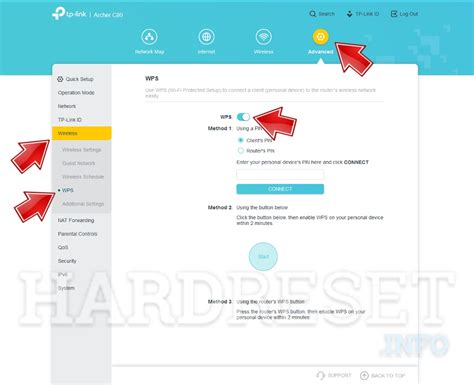WPS Connection TP-LINK Archer AX6000, How To - HardReset.info