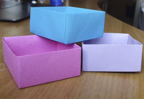 How to make an easy origami box - Gathered