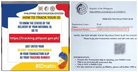 How to Track your Philippine National ID delivery