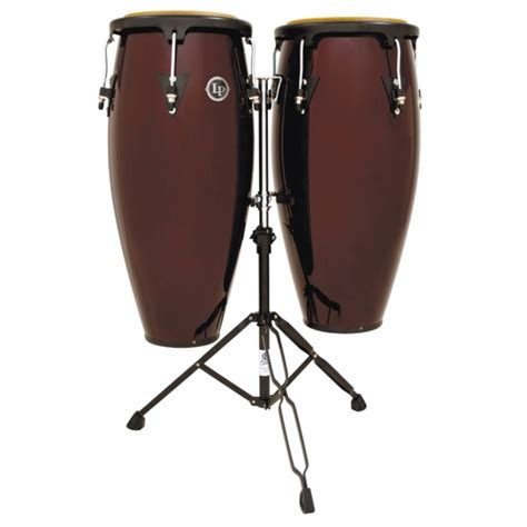 Lp Set Congas Aspire LPA647-DW 11 + 12 - Dark Wood Conga