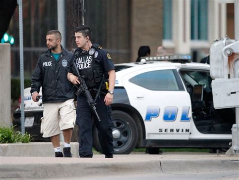 Dallas police headquarters shooting