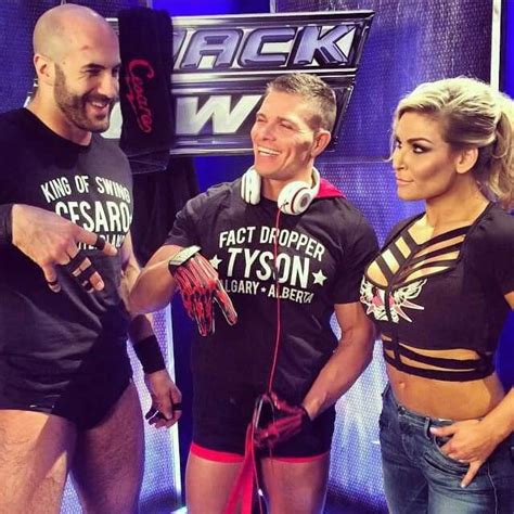 Tyson Kidd Natalya & Cesaro Backstage | Tyson kidd, Wwe, Wwe divas