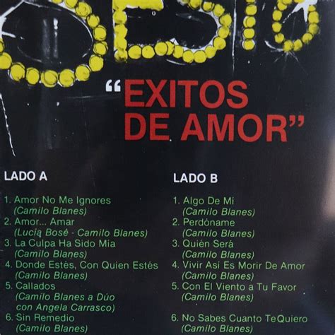 Vintage CAMILO SESTO Vinyl Record Album, 15 Exitos De Amor - Etsy