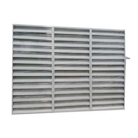 Steel Stationary Louver Sheet Metal Louvers, For Roofing Sheets at Rs ...