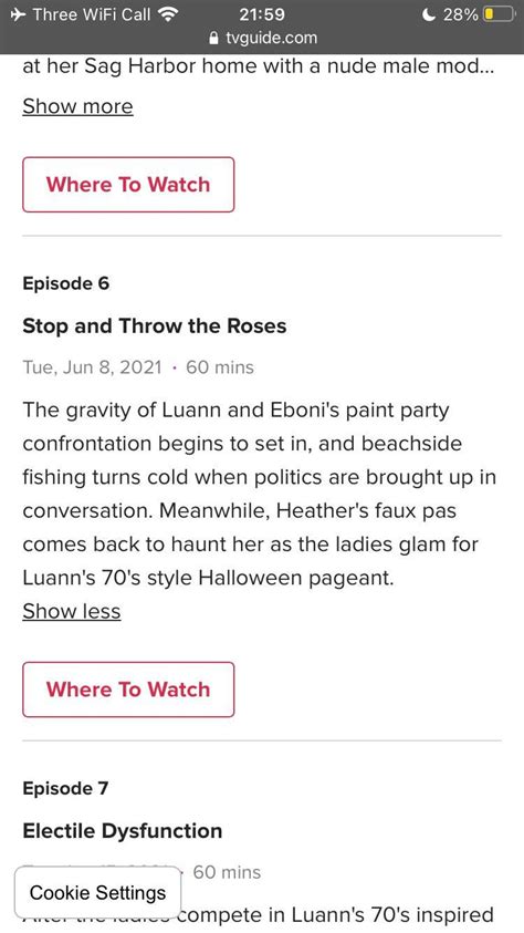 RHONY Season 13 E6-9 Descriptions : r/BravoRealHousewives