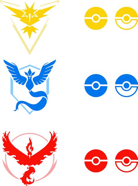 PokeMon Go - Team Logos by Rariedash on DeviantArt