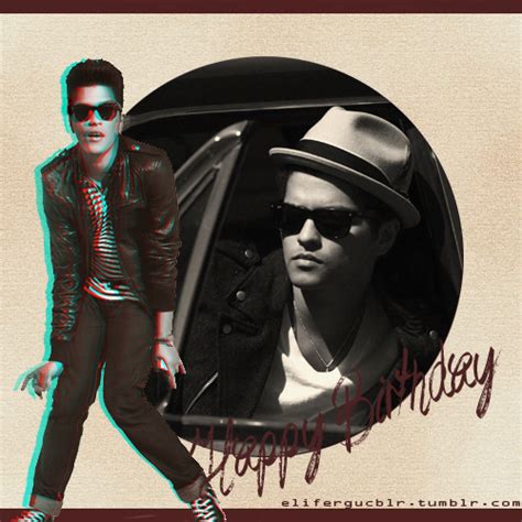 Happy Birthday Bruno Mars by onedirectionelif on deviantART