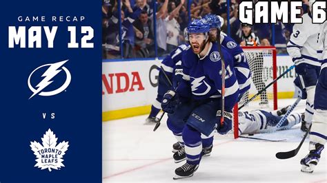 Lightning vs Maple Leafs Game 6 Review 5/12/22 | NEVER SAY DIIIIIEEEE ...