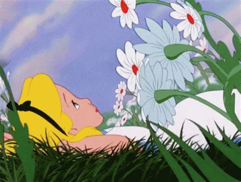 Alice In Wonderland Flowers GIF - Alice In Wonderland Flowers Animation - Descubre y comparte GIF