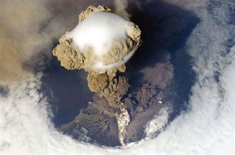 GeoPicture of the Week: Volcanic Eruption from Above