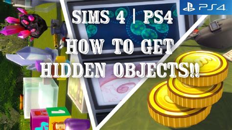 Sims 4 PS4| HIDDEN OBJECTS/DEBUG (Unknown) Cheat| Tips and Tricks! - YouTube